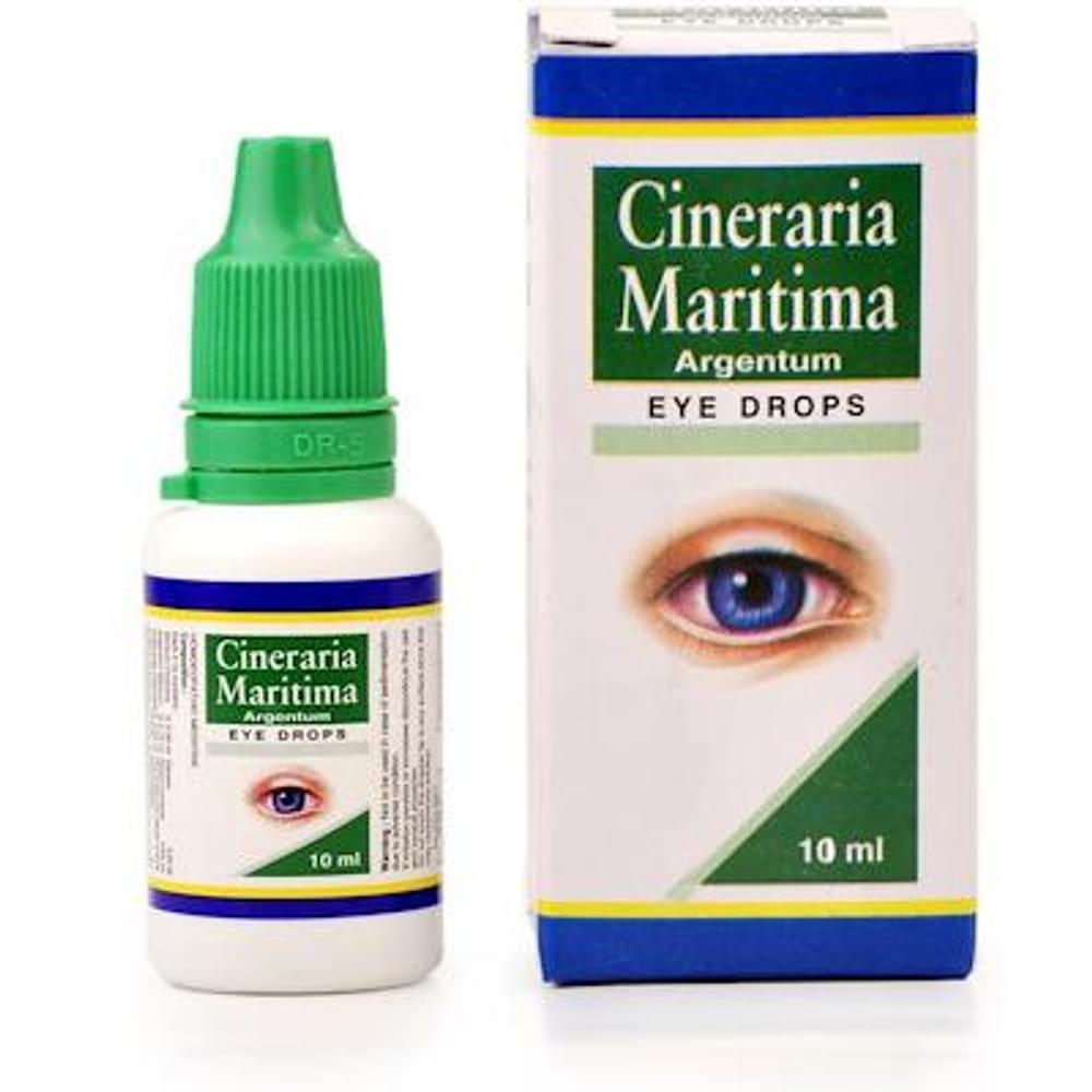 Hapdco Cineraria Maritima Argentum Eye Drop bottle of 10 ml Eye Drop Hapdco Cineraria Maritima Argentum Eye Drop bottle of 10 ml Eye Drop