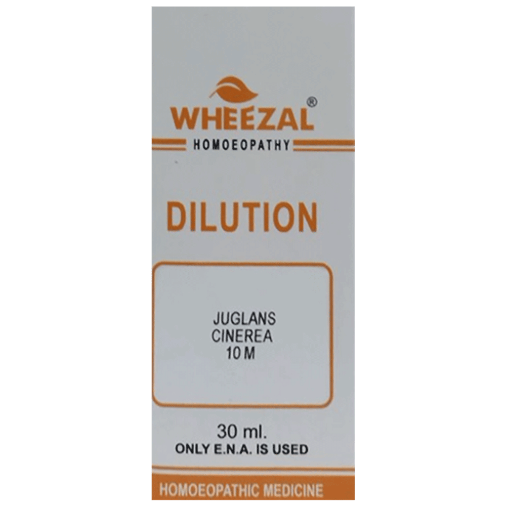 Wheezal Juglans C. Dilution 10M bottle of 30 ml Dilution