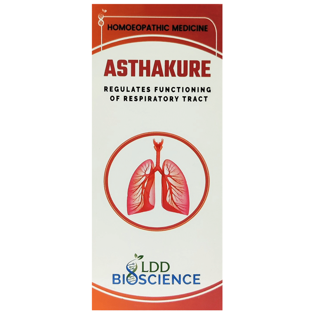 LDD Bioscience Asthakure Syrup bottle of 100 ml Syrup