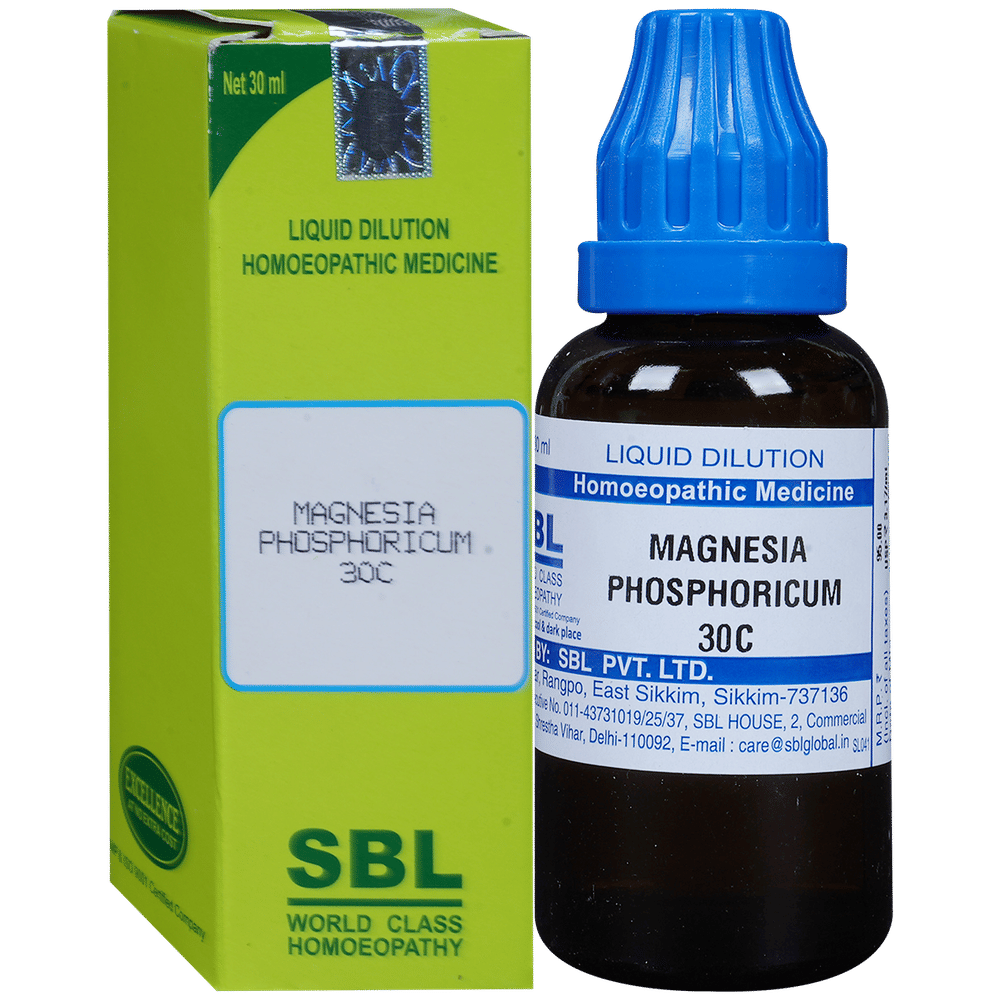 SBL Magnesia Phosphoricum Dilution 30 CH bottle of 30 ml Dilution
