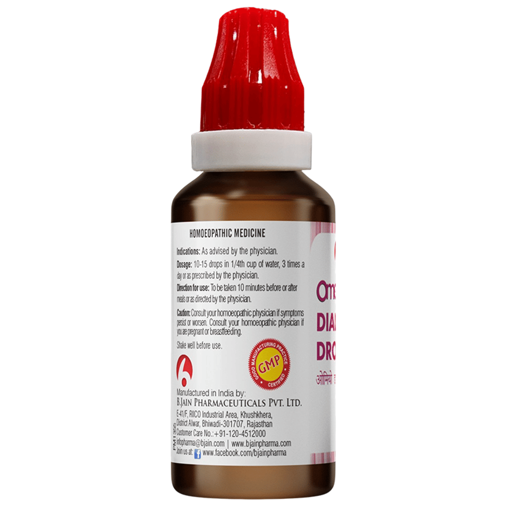 Bjain Omeo Diabeteez Drop bottle of 30 ml Drop