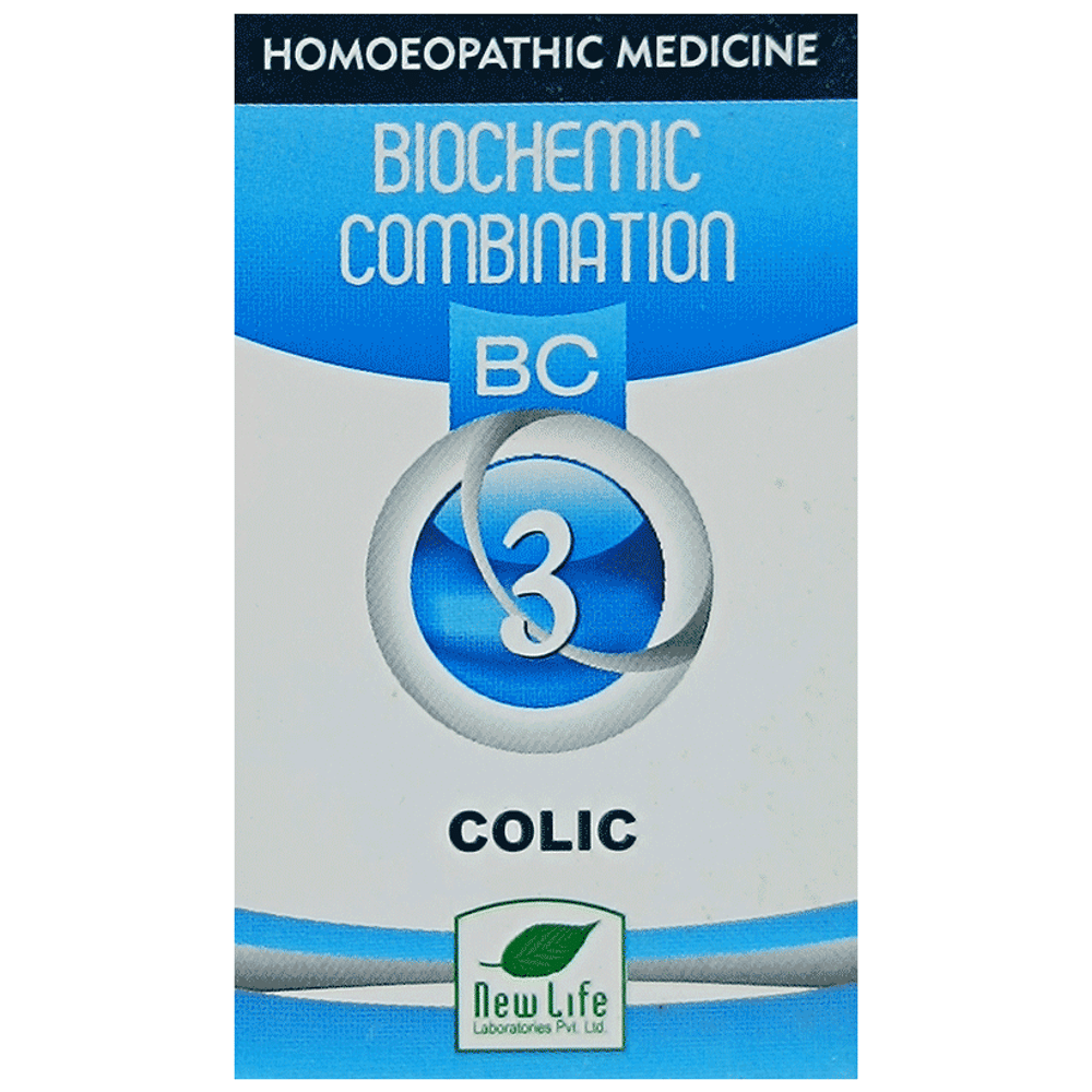 New Life Bio Combination No.3 Colic bottle of 25 gm Biocombination Tablet