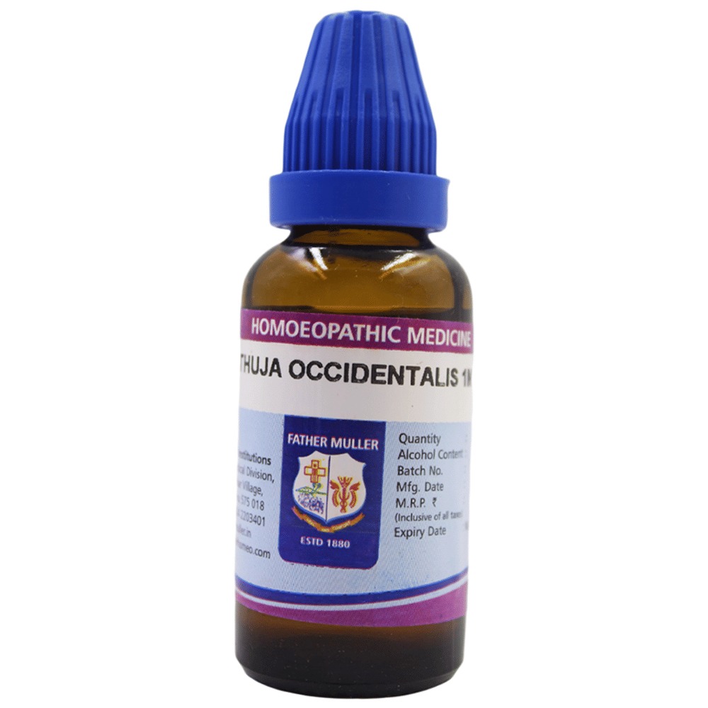 Father Muller Thuja Occidentalis Drop 1M bottle of 30 ml Drop