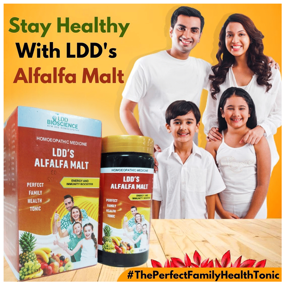 LDD Bioscience Alfalfa Malt jar of 500 gm Paste