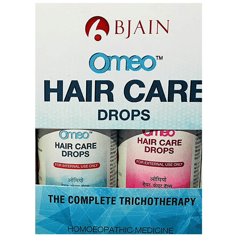 Bjain Omeo Hair Care Drops The Complete Trichotherapy box of 1 Pack