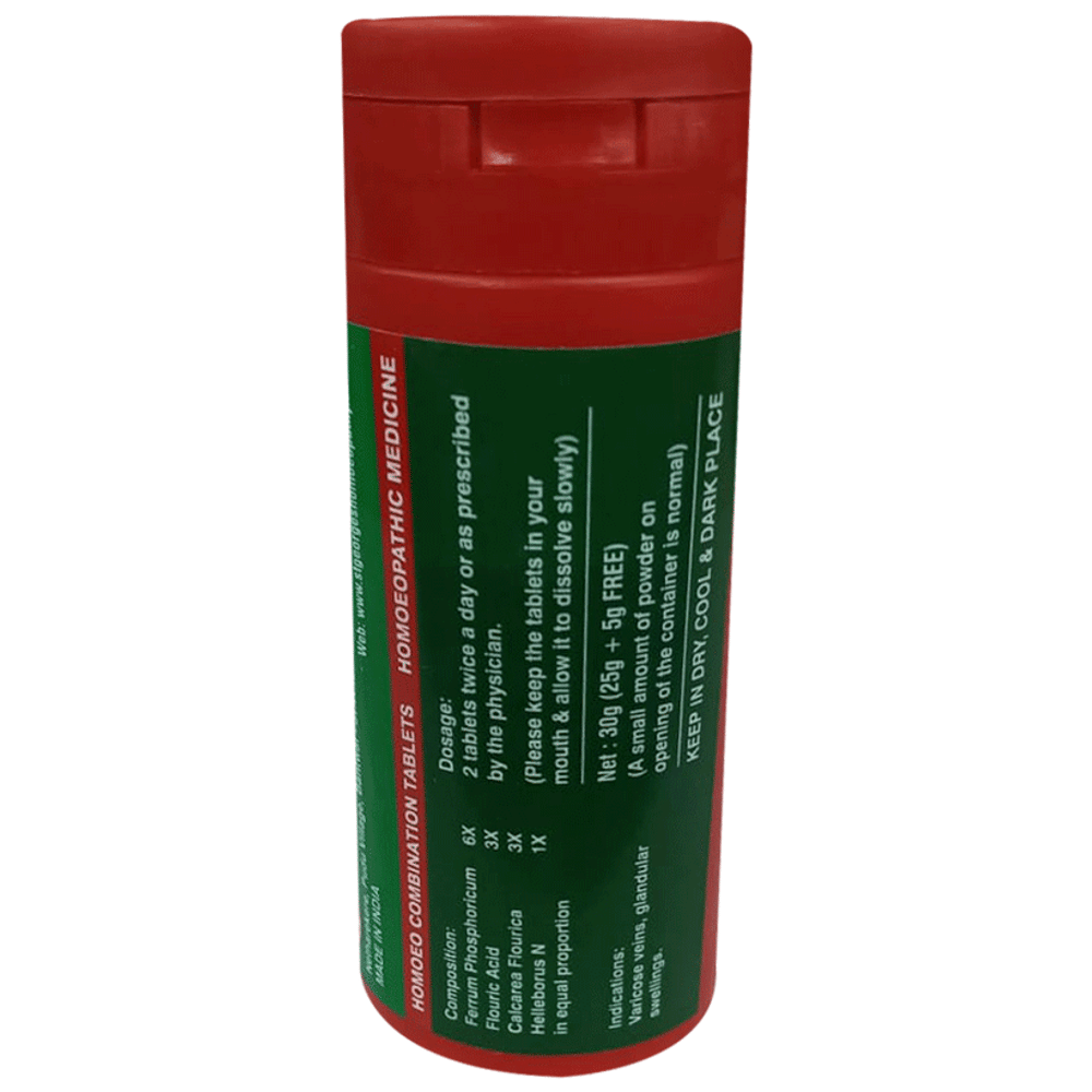 St. George’s HCT 38 Varicose Veins And Glandular Swellings Tablet bottle of 30 gm Tablet St. George’s HCT 38 Varicose Veins And Glandular Swellings Tablet bottle of 30 gm Tablet