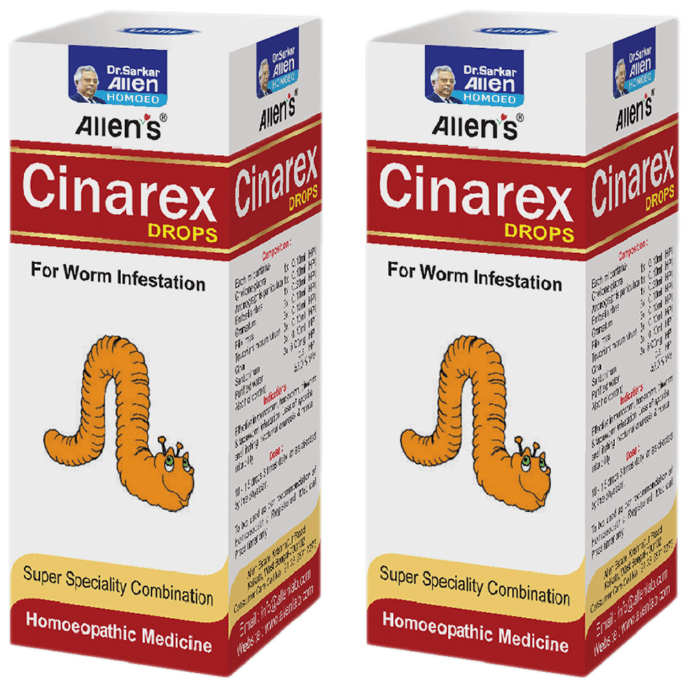 Allen's Cinarex Drop (30ml Each) combo pack of 2 bottles
