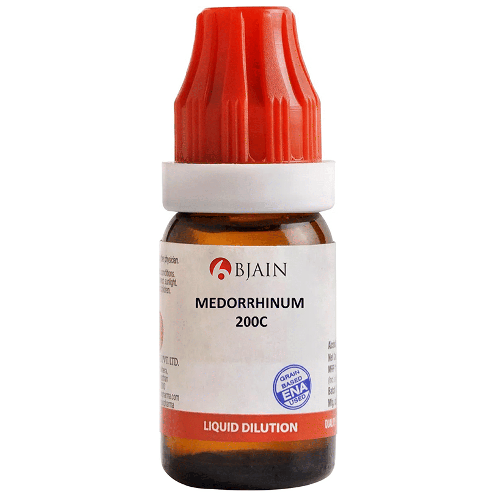 Bjain Medorrhinum Dilution 200C bottle of 12 ml Dilution