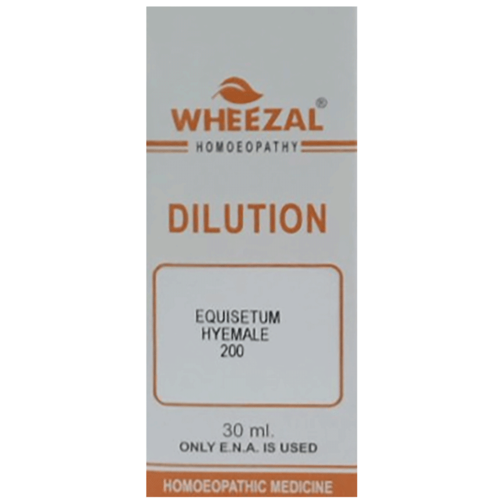 Wheezal Equisteum Hyemale Dilution 200 bottle of 30 ml Dilution