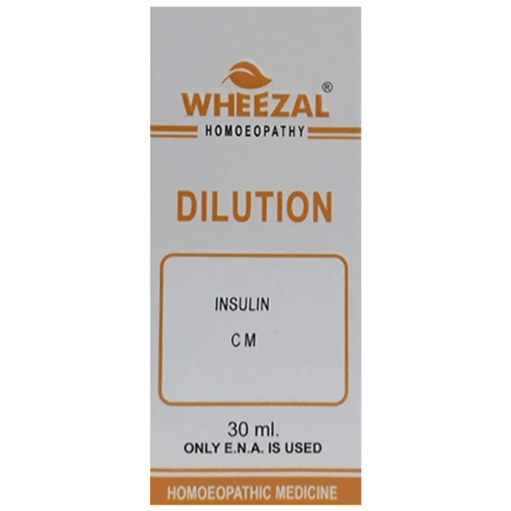 Wheezal Insulin Dilution CM bottle of 30 ml Dilution