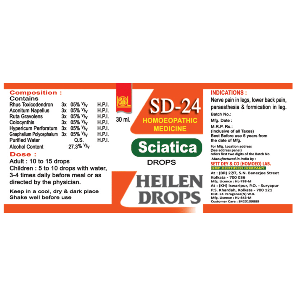 Sett Dey Sd-24 Drop bottle of 30 ml Drop