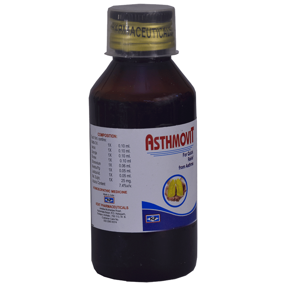 Kent's Asthmovit bottle of 100 ml Liquid Kent's Asthmovit bottle of 100 ml Liquid