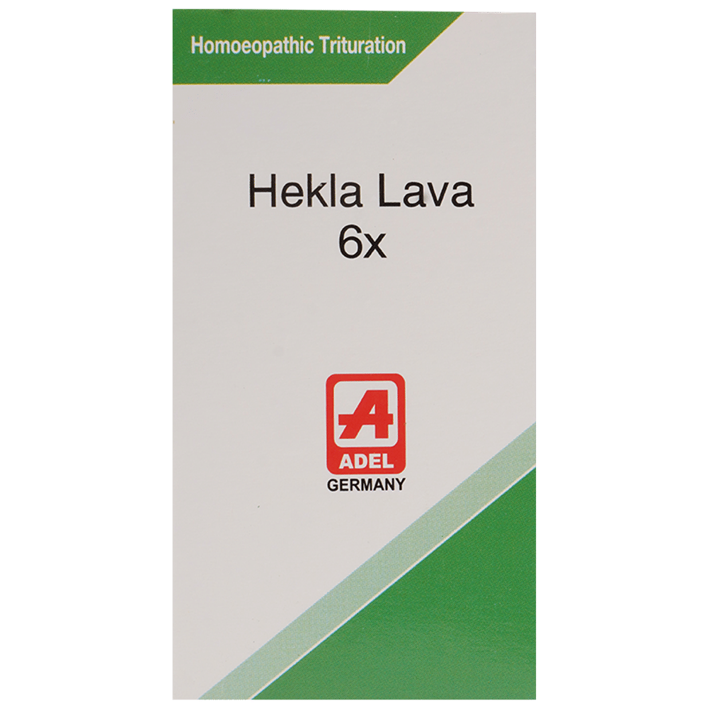 ADEL Hekla Lava Trituration Tablet 6X bottle of 20 gm Trituration Tablet ADEL Hekla Lava Trituration Tablet 6X bottle of 20 gm Trituration Tablet