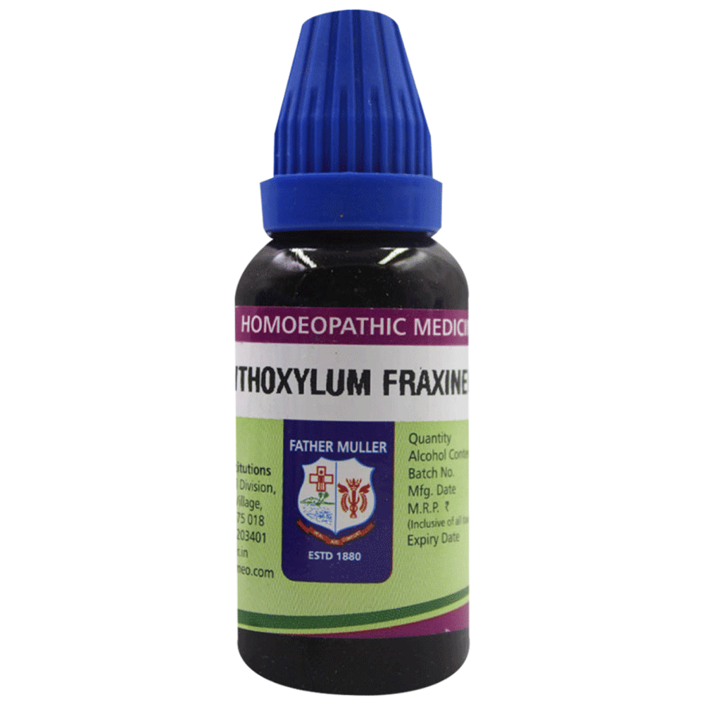 Father Muller Xanthoxylum Fraxineum Drop Q bottle of 30 ml Oral Drops