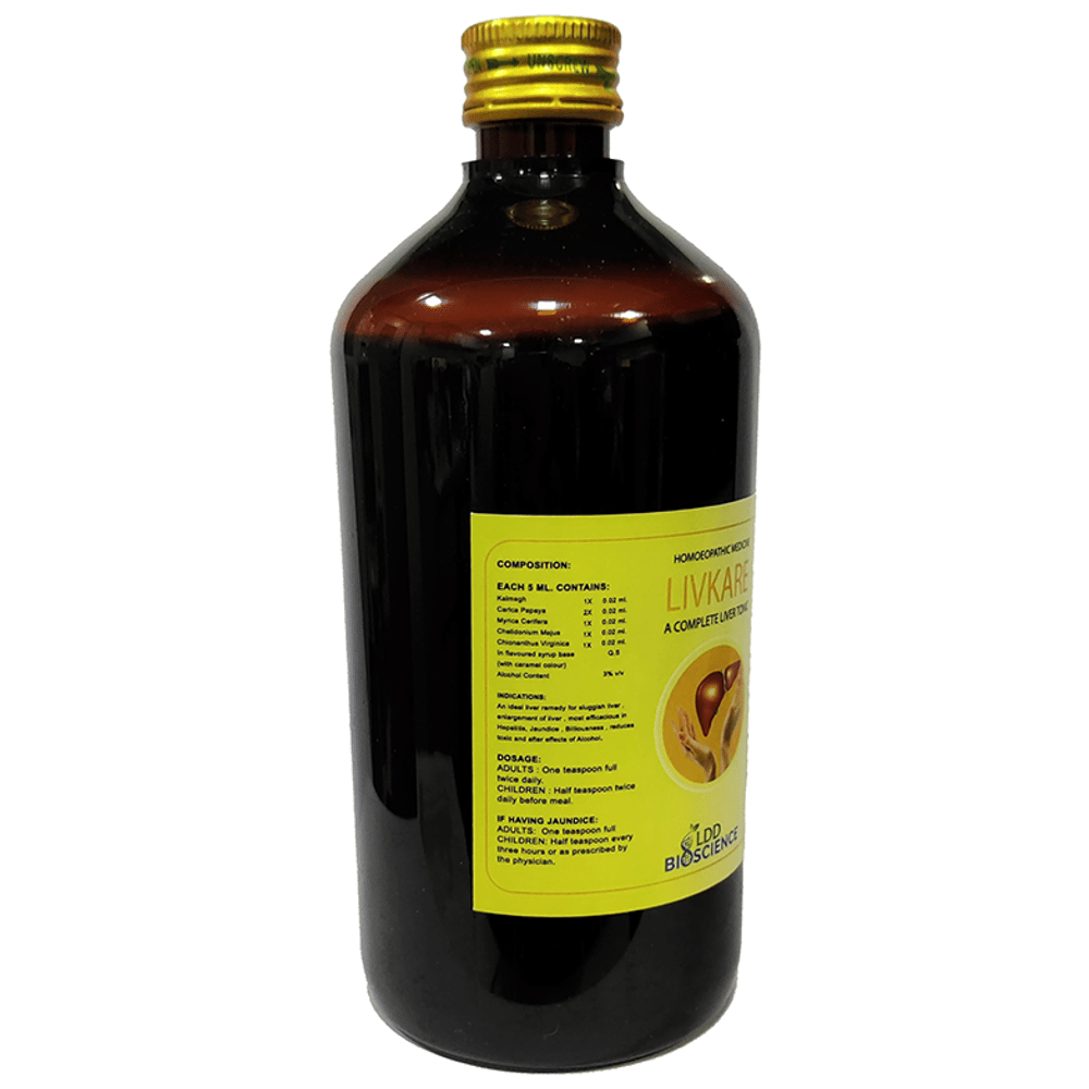 LDD Bioscience Livkare Tonic bottle of 450 ml Tonic