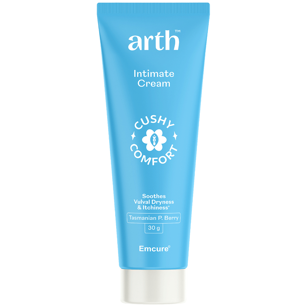Arth Intimate Cream | Maintains Ideal Vaginal Balance pH3.5 | Reduces Itchiness & Dryness tube of 30 gm Cream