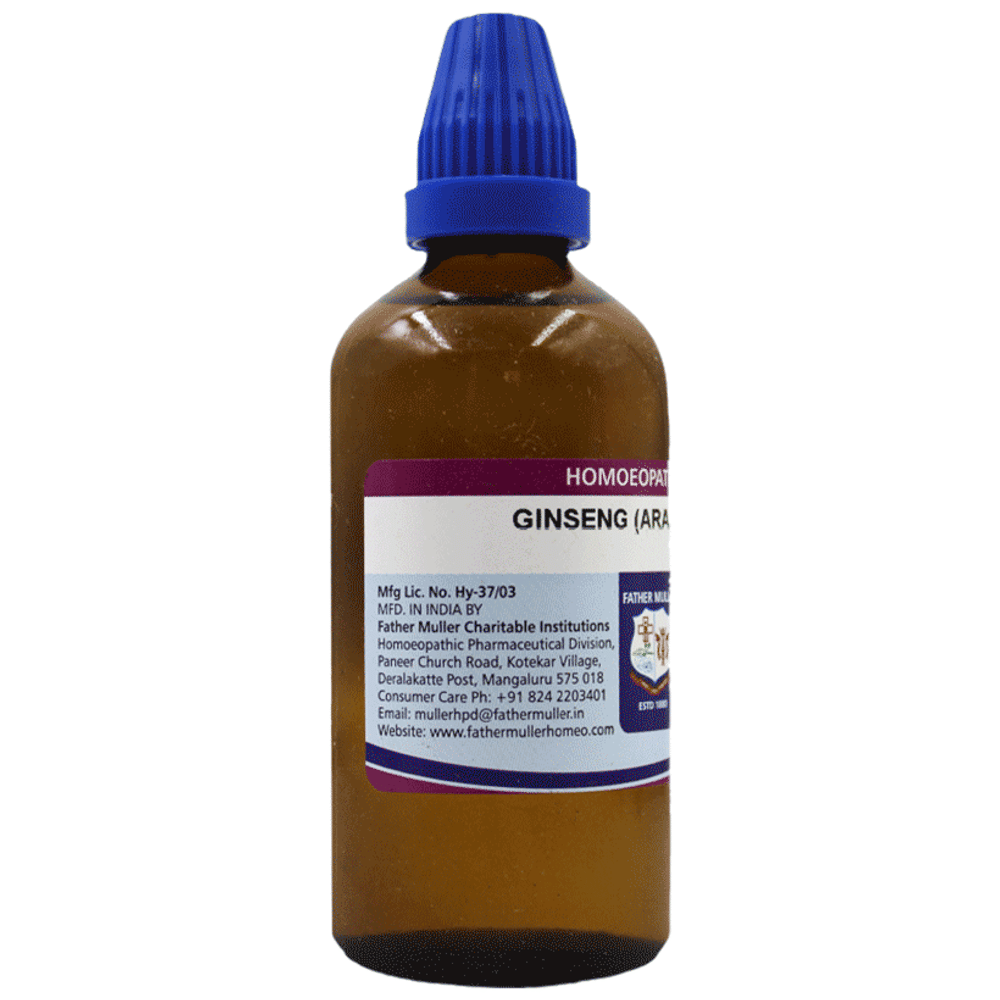 Father Muller Ginseng Drop 1M bottle of 100 ml Drop