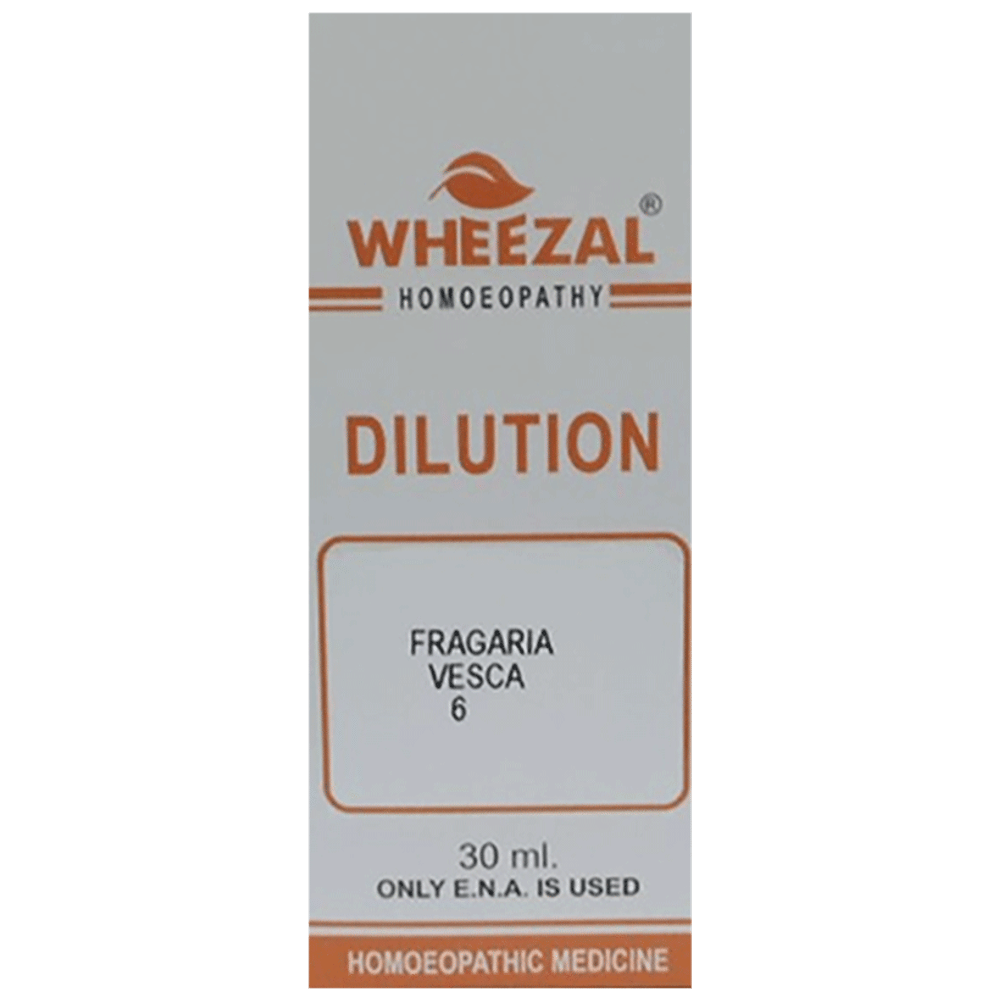 Wheezal Fragaria Vesca Dilution 6 bottle of 30 ml Dilution