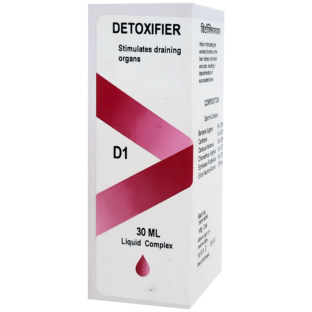 Doliosis D1 Detoxifier Liquid Complex bottle of 30 ml Drop