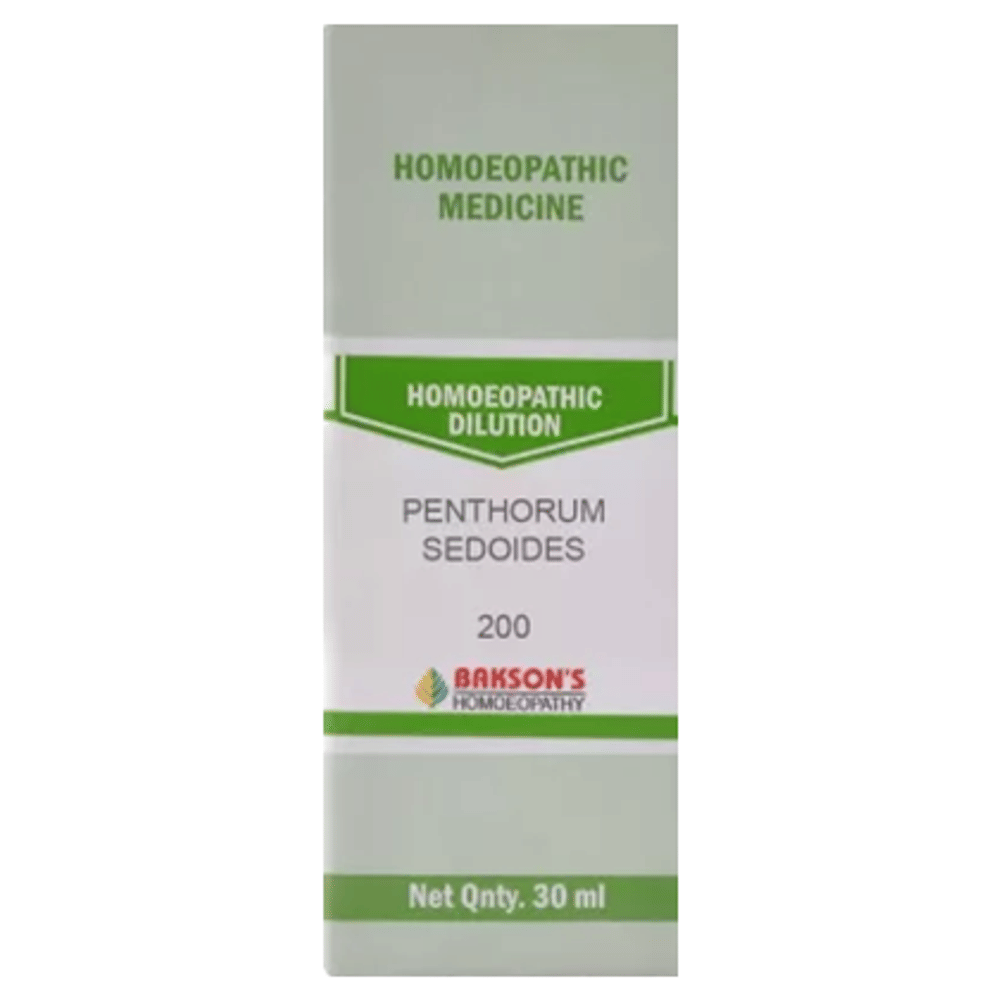 Bakson's Homeopathy Penthorum Sedoides Dilution 200 bottle of 30 ml Dilution