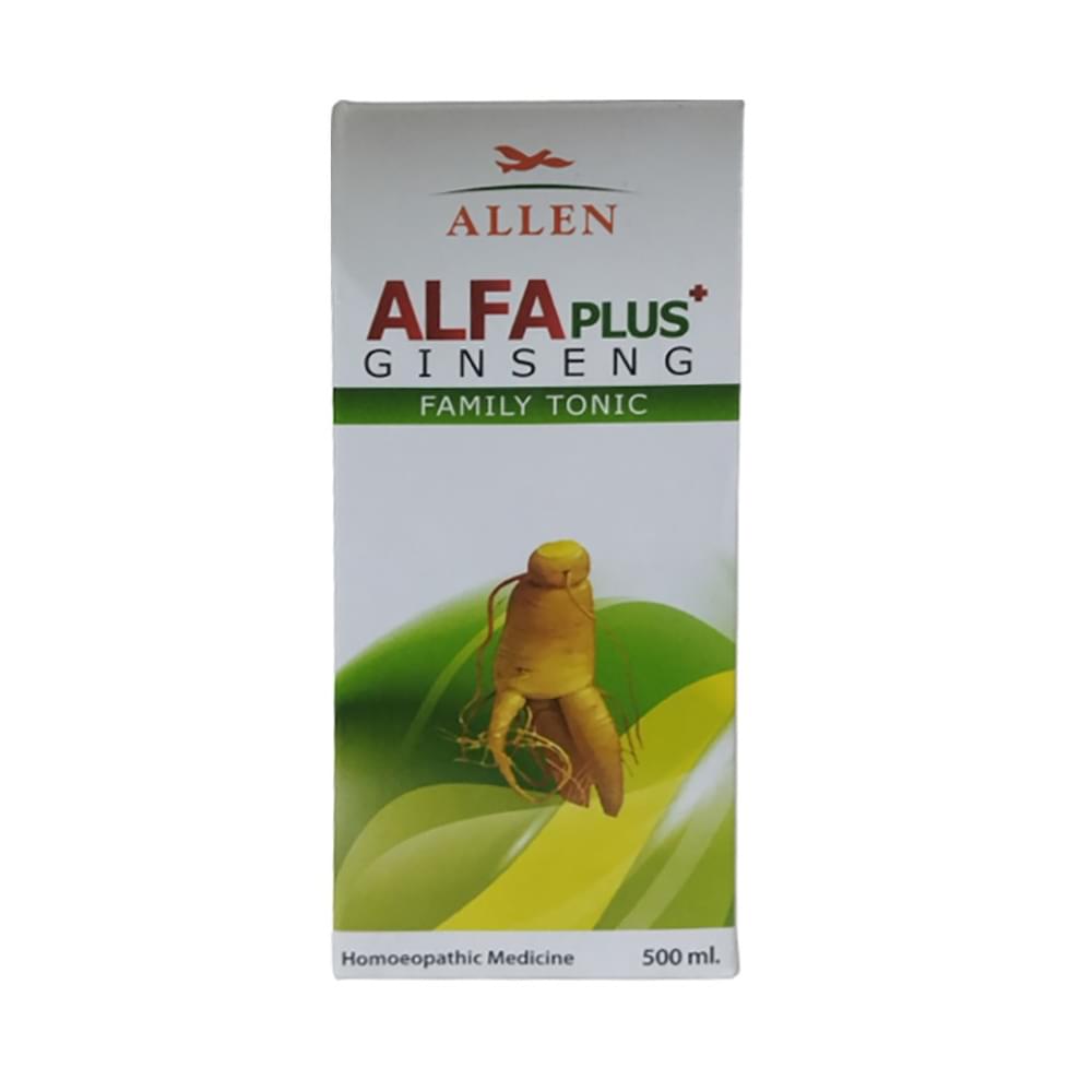 Allen Alfa Plus Ginseng Family Tonic bottle of 500 ml Tonic