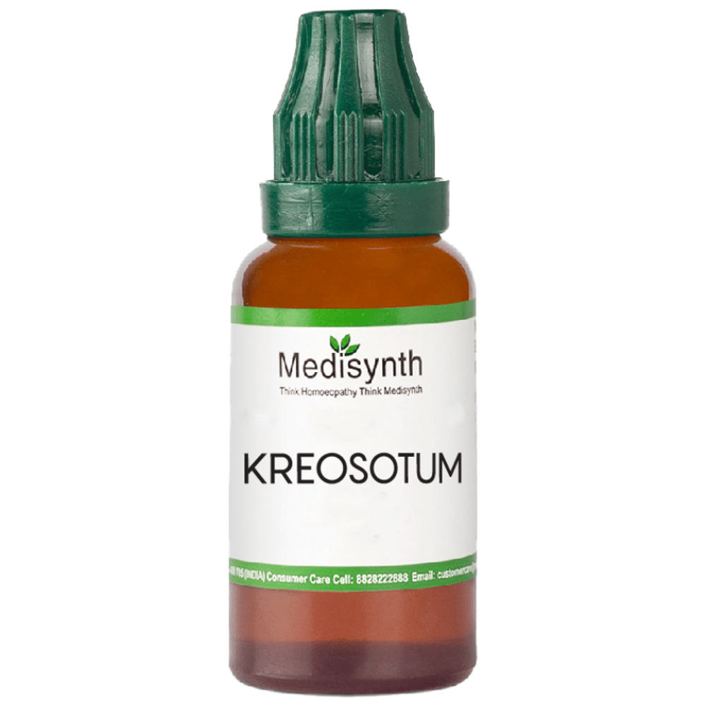 Medisynth Kreosotum Dilution 30 bottle of 30 ml Dilution Medisynth Kreosotum Dilution 30 bottle of 30 ml Dilution