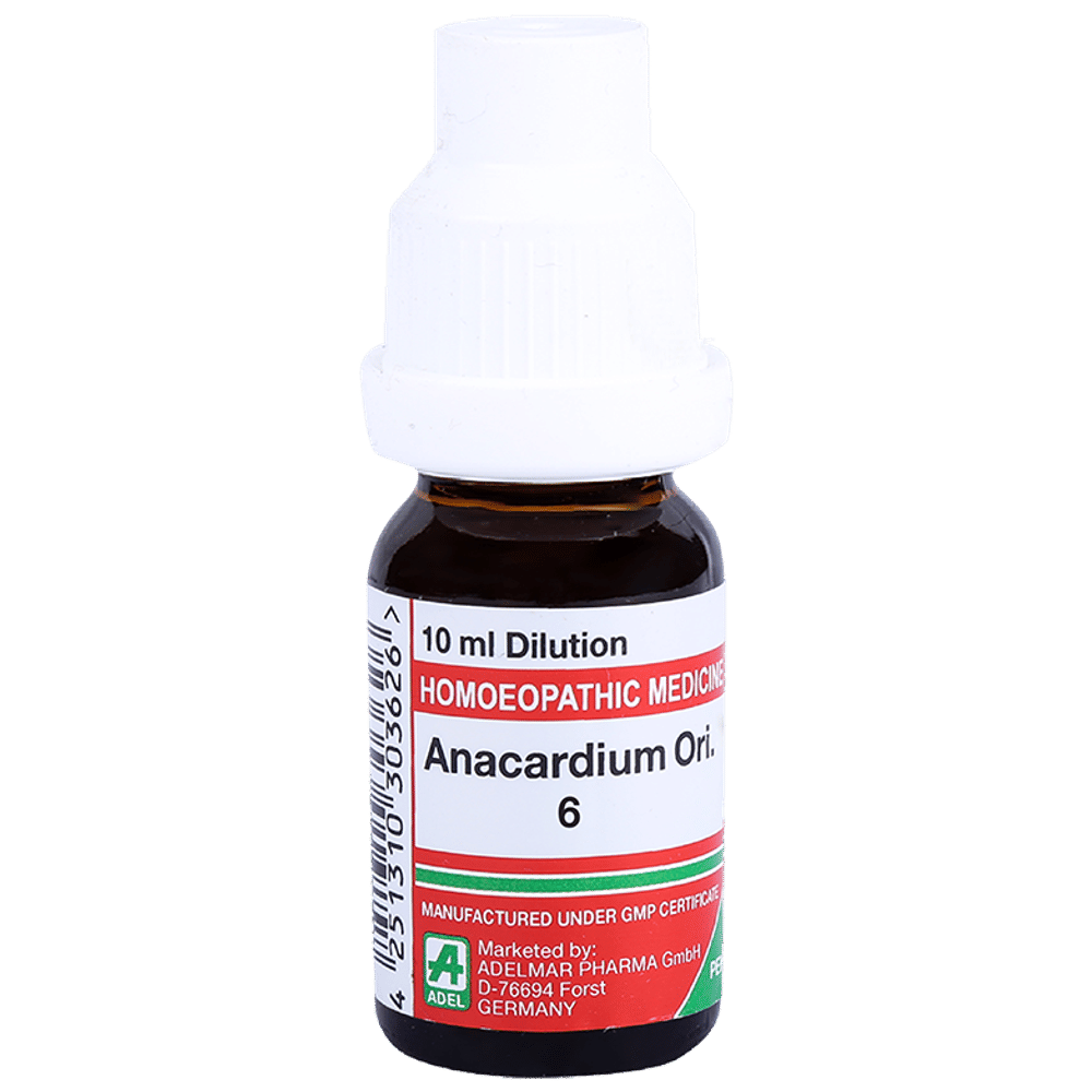 ADEL Anacardium Ori Dilution 6 bottle of 10 ml Dilution