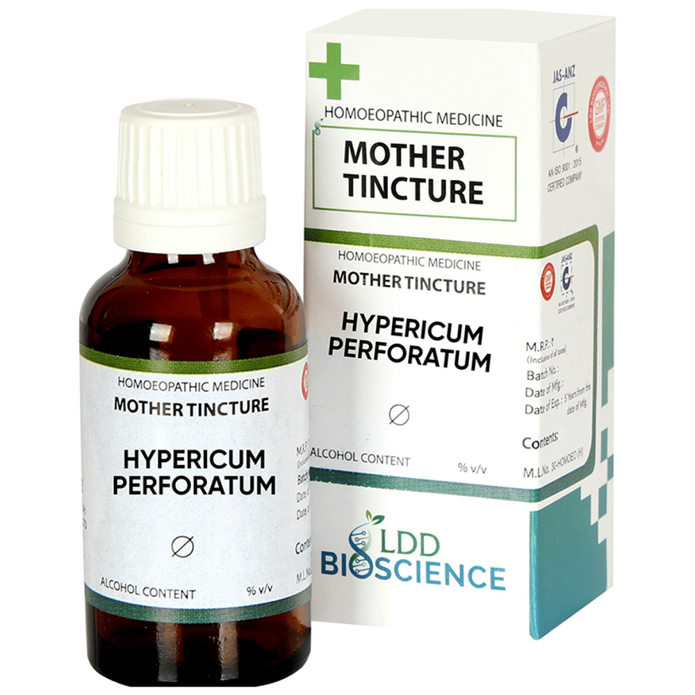 LDD Bioscience Hypericum Perforatum Mother Tincture Q bottle of 30 ml Mother Tincture