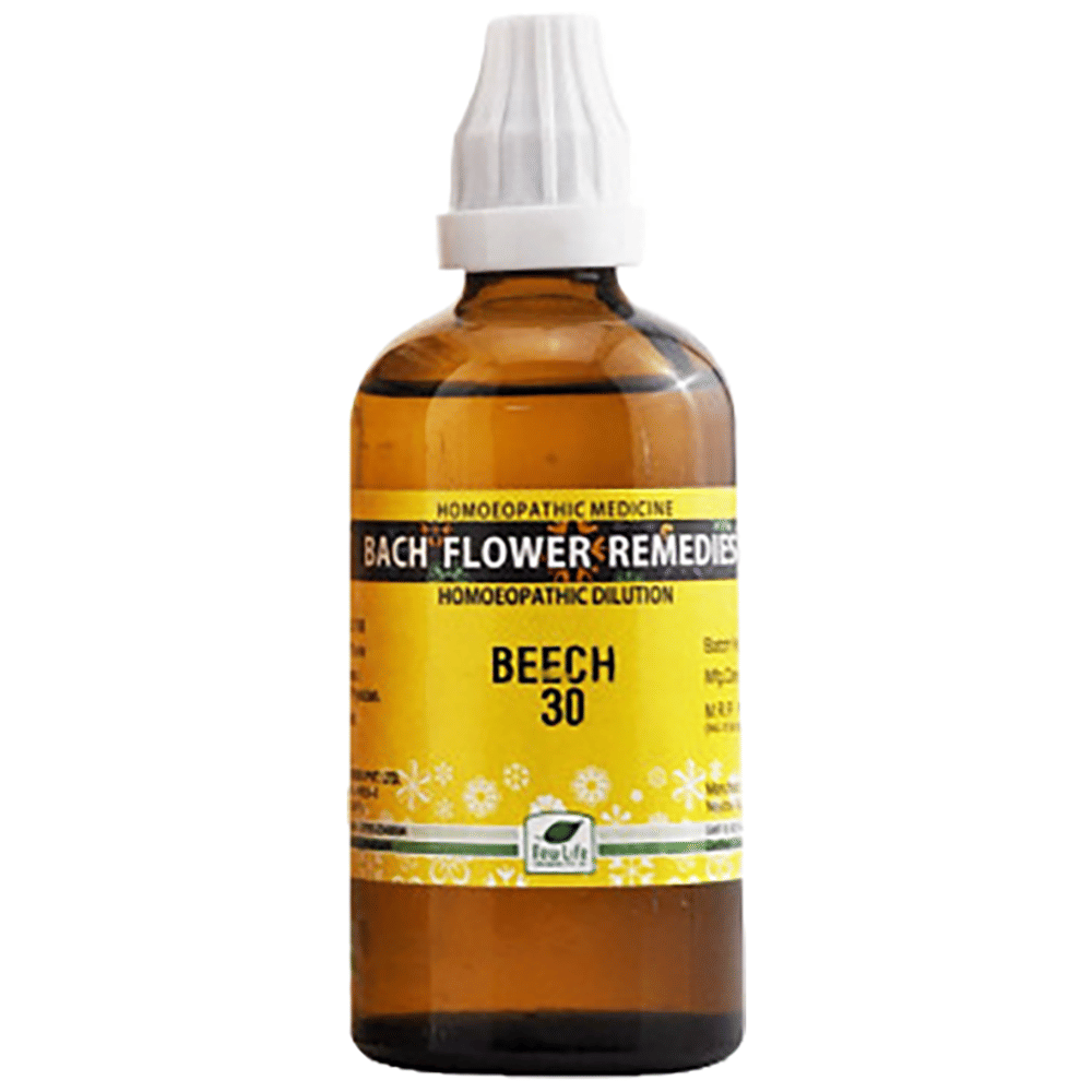 New Life Bach Flower Beech 30 bottle of 100 ml Dilution