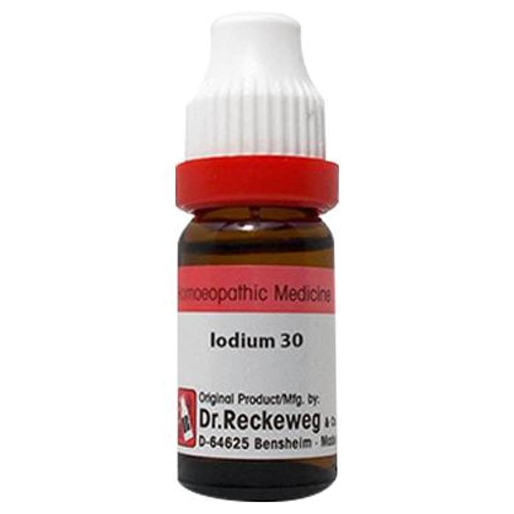Dr. Reckeweg Iodium Dilution 30 CH bottle of 11 ml Dilution