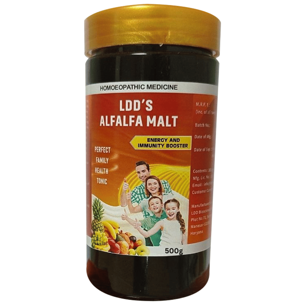 LDD Bioscience Alfalfa Malt jar of 500 gm Paste