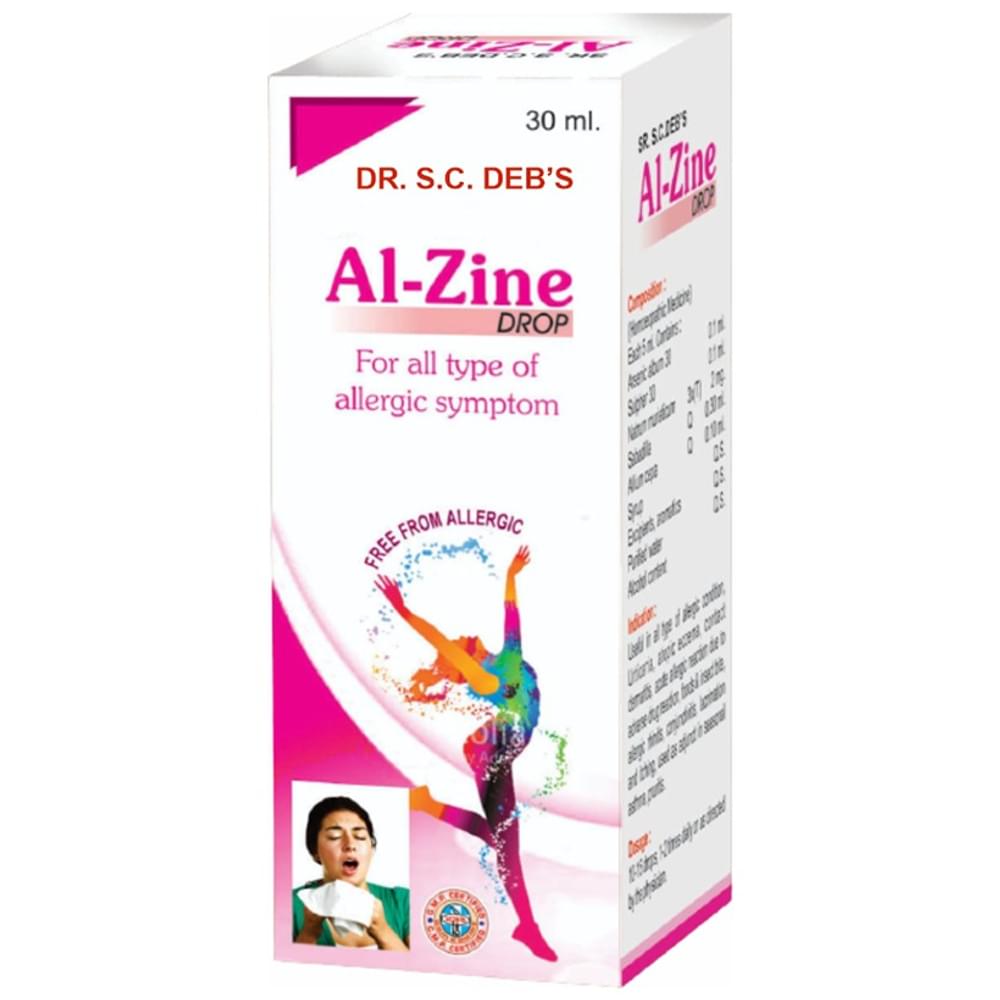 Dr. S.C.Deb's Al-Zine Drop bottle of 30 ml Drop
