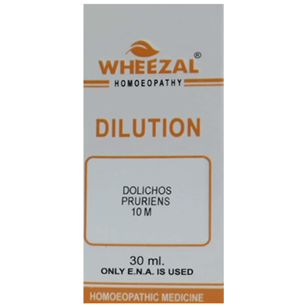 Wheezal Dolichos P. Dilution 10M bottle of 30 ml Dilution