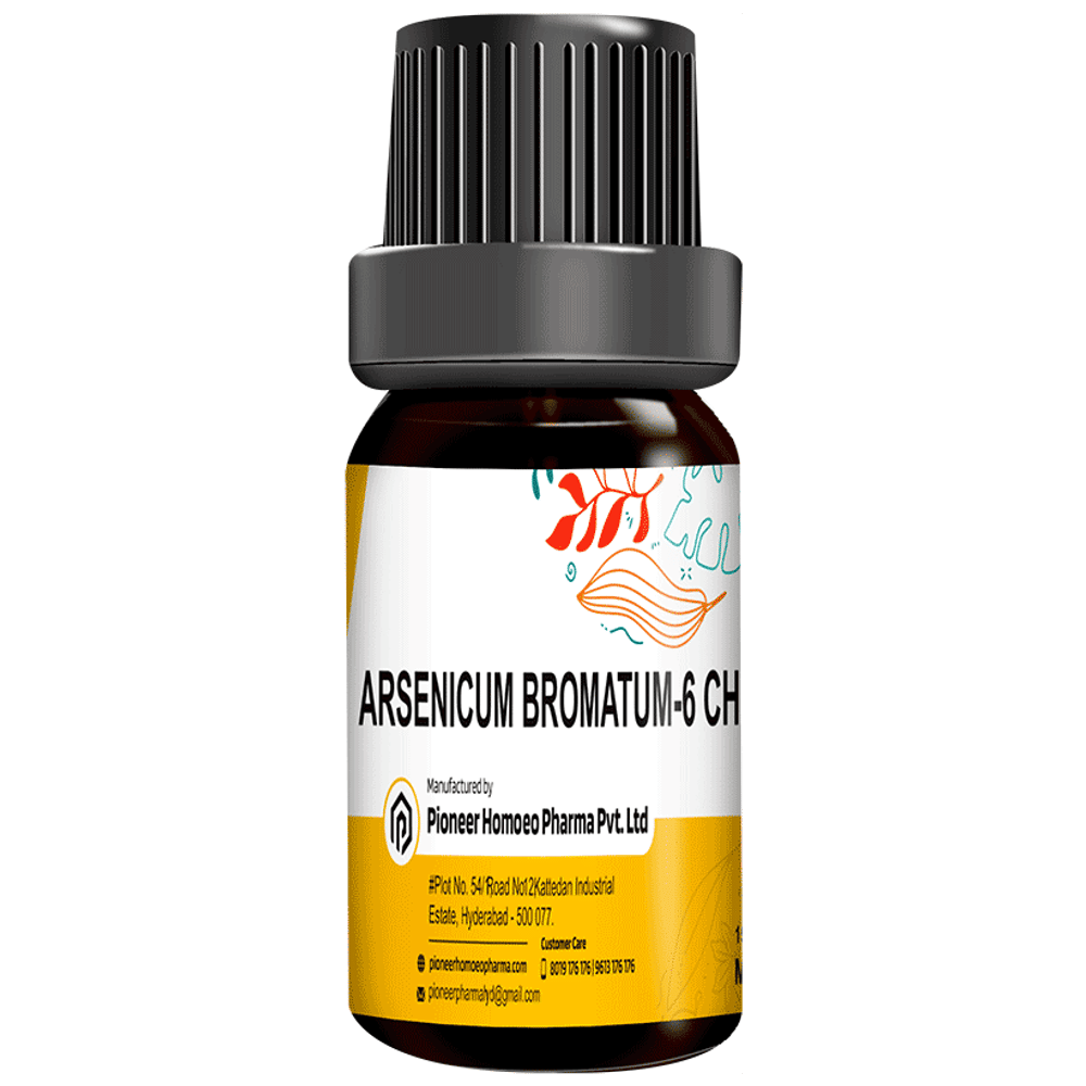 Pioneer Pharma Arsenicum Bromatum Globules Pellets Multidose Pills 6 CH bottle of 150 tablets Pioneer Pharma Arsenicum Bromatum Globules Pellets Multidose Pills 6 CH bottle of 150 tablets