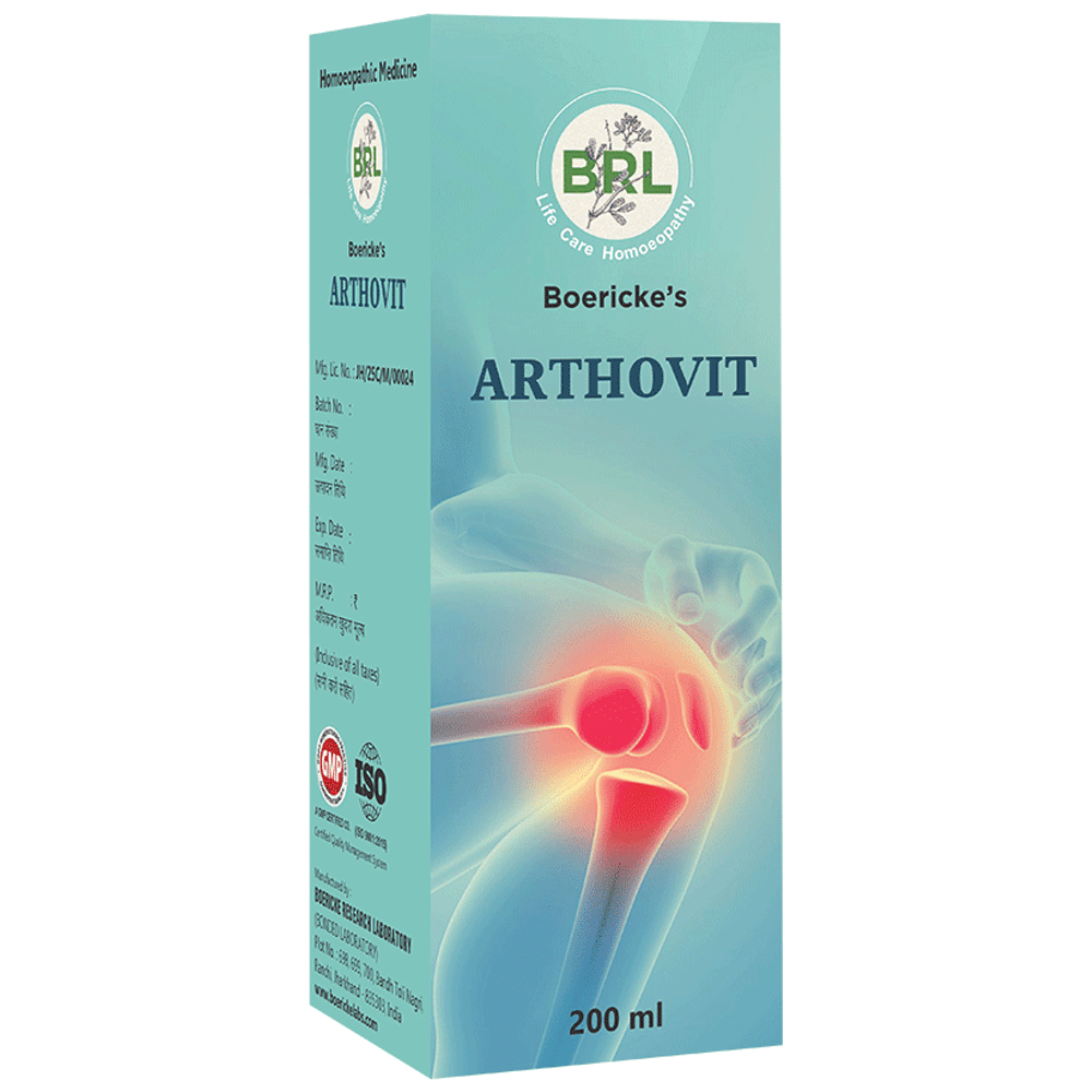 BRL Arthovit Syrup bottle of 200 ml Syrup