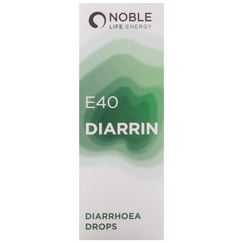 Noble Life Energy E40 Diarrin Diarrhoea Drop bottle of 30 ml Drop