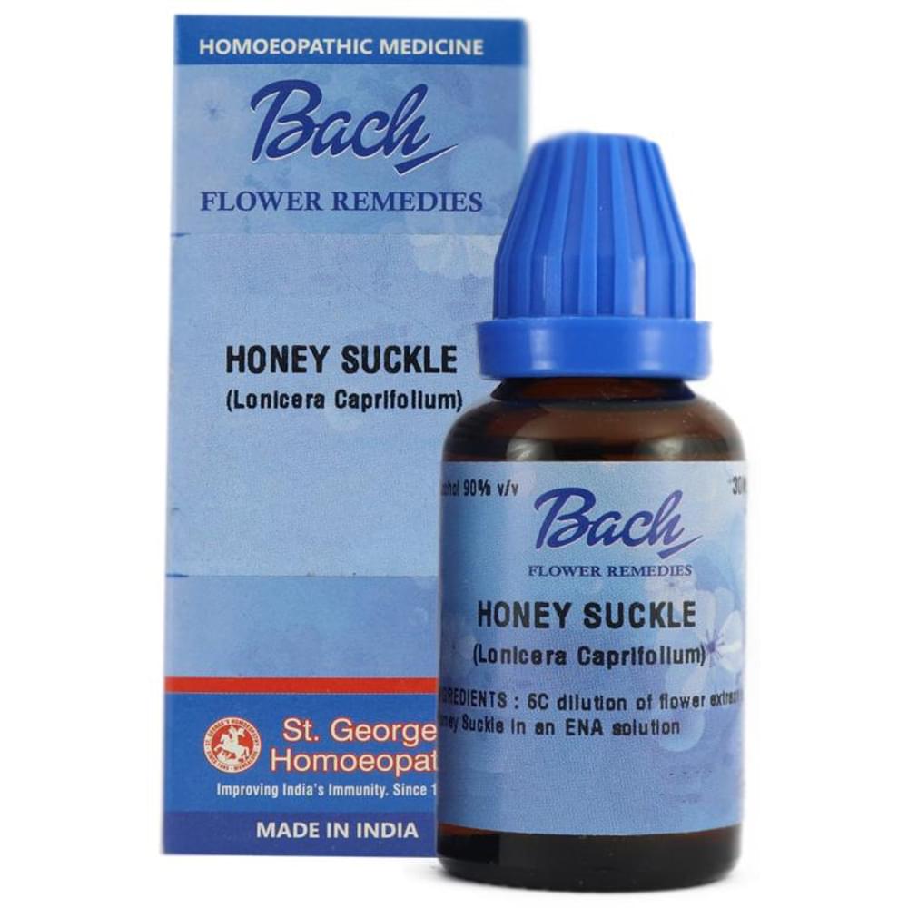 St. George‚Äôs Bach Flower Honey Suckle 6 CH bottle of 100 ml Dilution
