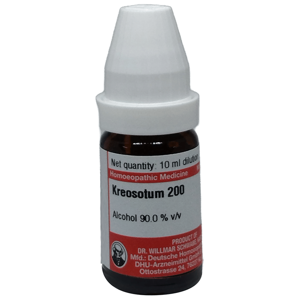 Dr Willmar Schwabe Germany Kreosotum Dilution 200 bottle of 10 ml Dilution