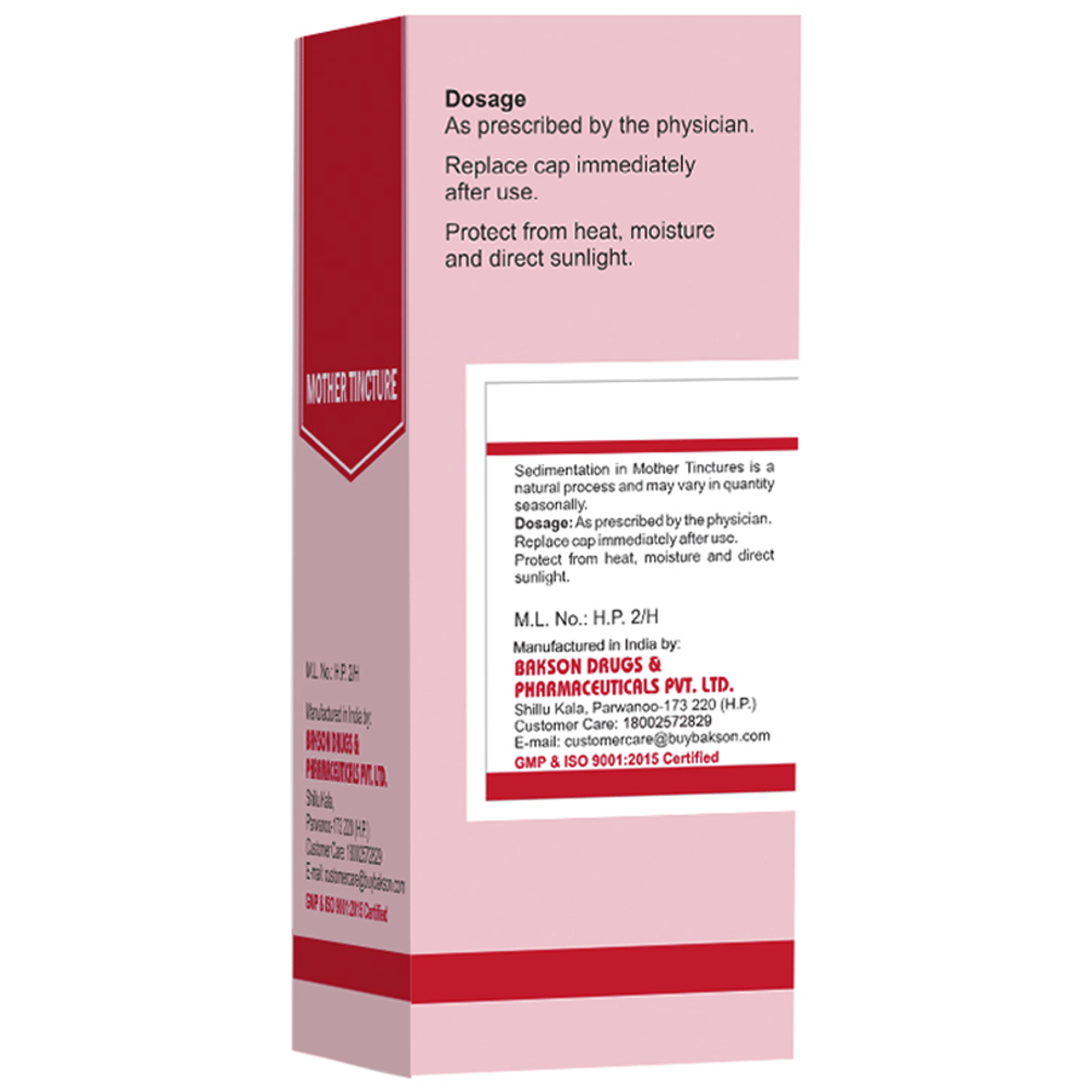 Bakson's Homeopathy Tabacum Mother Tincture Q bottle of 30 ml Mother Tincture Bakson's Homeopathy Tabacum Mother Tincture Q bottle of 30 ml Mother Tincture
