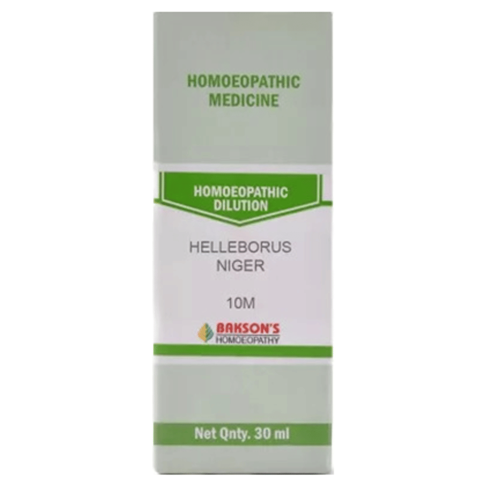 Bakson's Homeopathy Helleborus Niger Dilution 10M bottle of 30 ml Dilution