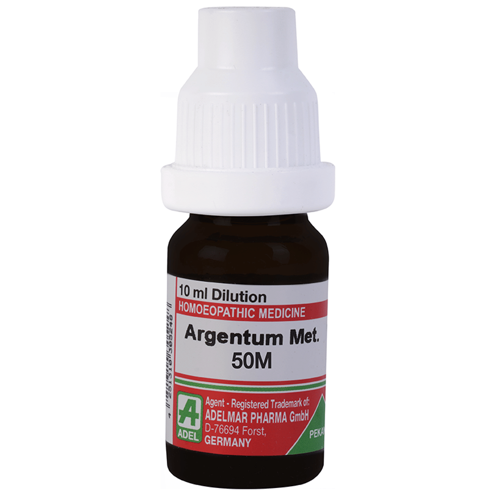 ADEL Argentum Met. Dilution 50M bottle of 10 ml Dilution ADEL Argentum Met. Dilution 50M bottle of 10 ml Dilution