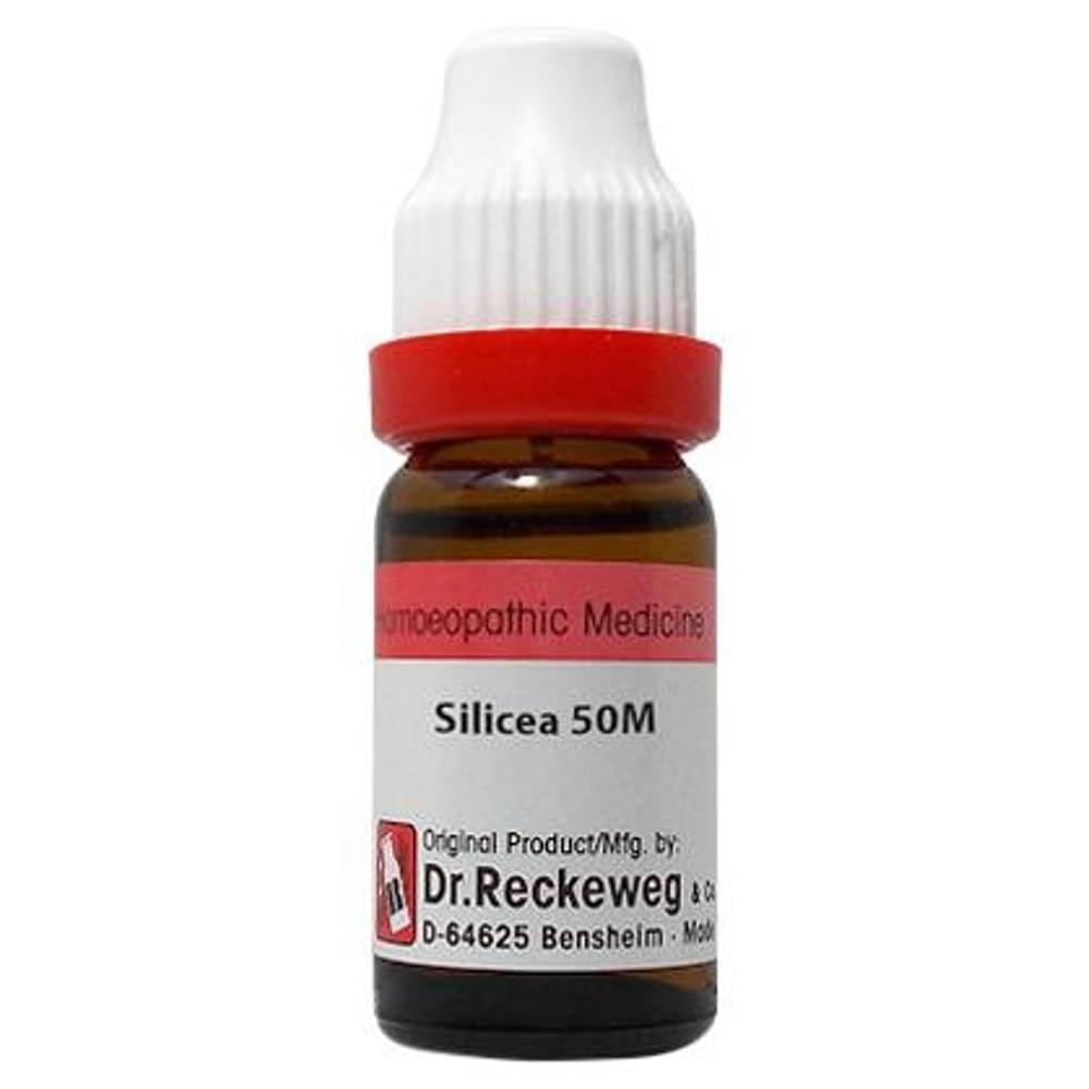 Dr. Reckeweg Silicea Dilution 50M CH bottle of 11 ml Dilution Dr. Reckeweg Silicea Dilution 50M CH bottle of 11 ml Dilution