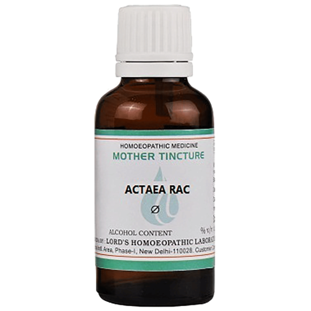 Lord's Actaea Rac Mother Tincture Q bottle of 30 ml Mother Tincture Lord's Actaea Rac Mother Tincture Q bottle of 30 ml Mother Tincture