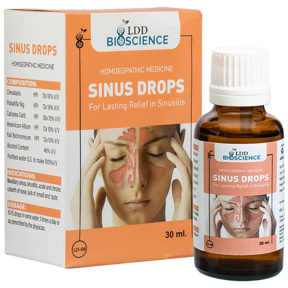 LDD Bioscience Sinus Drop bottle of 30 ml Drop