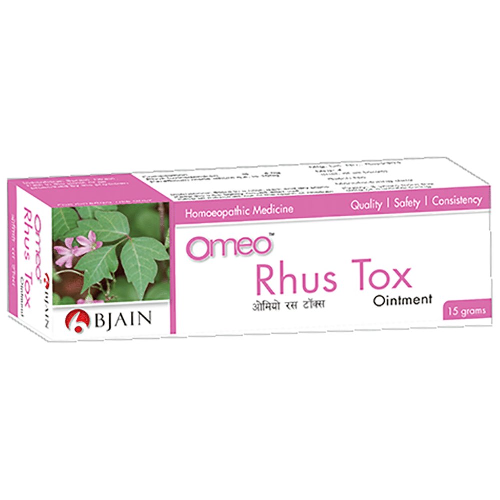 Bjain Omeo Rhus Tox Ointment tube of 15 gm Ointment