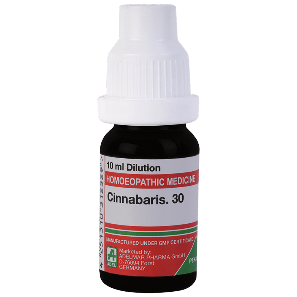 ADEL Cinnabaris Dilution 30 bottle of 10 ml Dilution