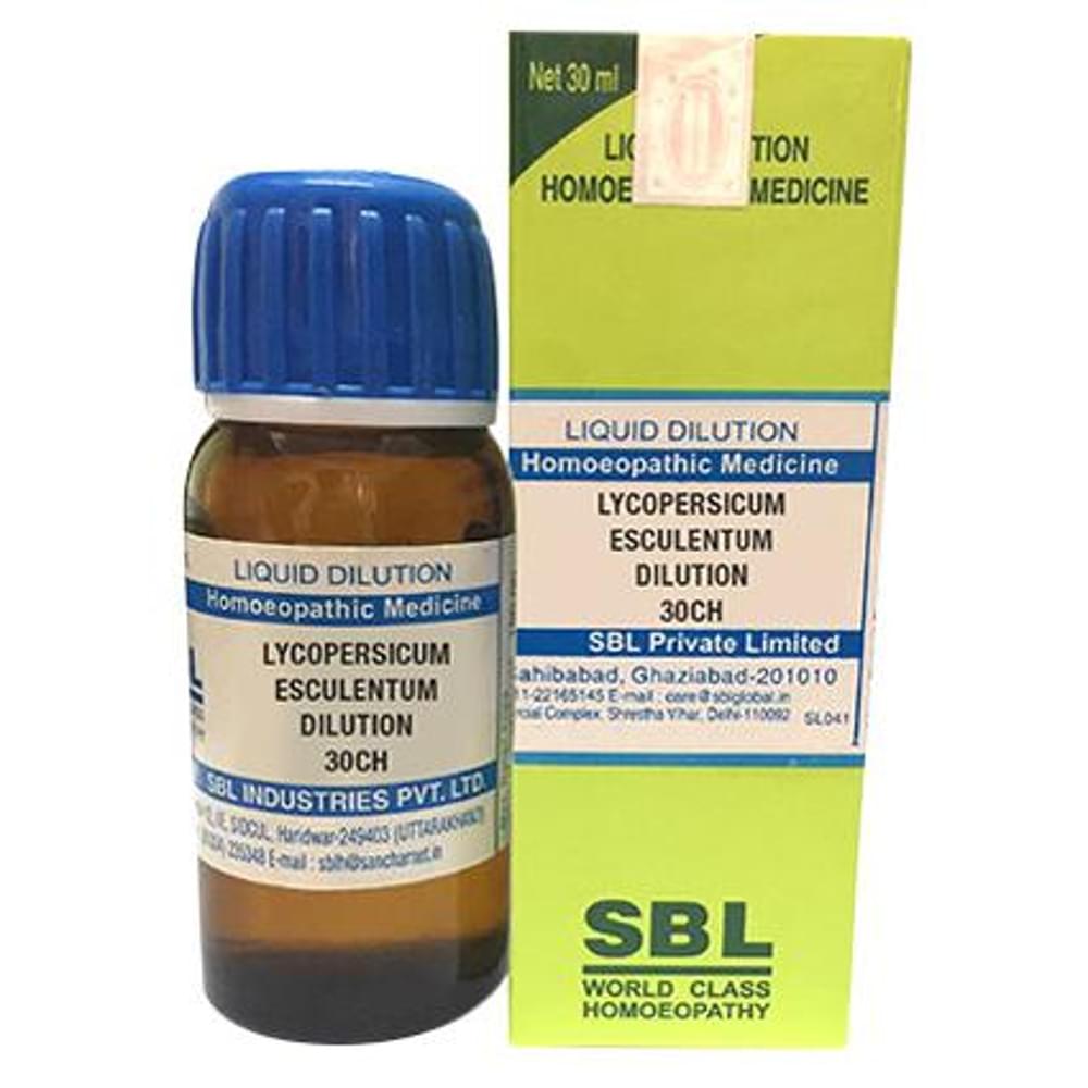 SBL Lycopersicum Esculentum Dilution 30 CH bottle of 30 ml Dilution