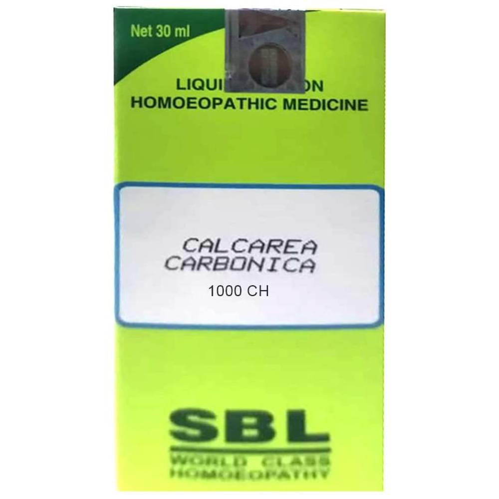 SBL Calcarea Carbonica Dilution 1000 CH bottle of 30 ml Dilution