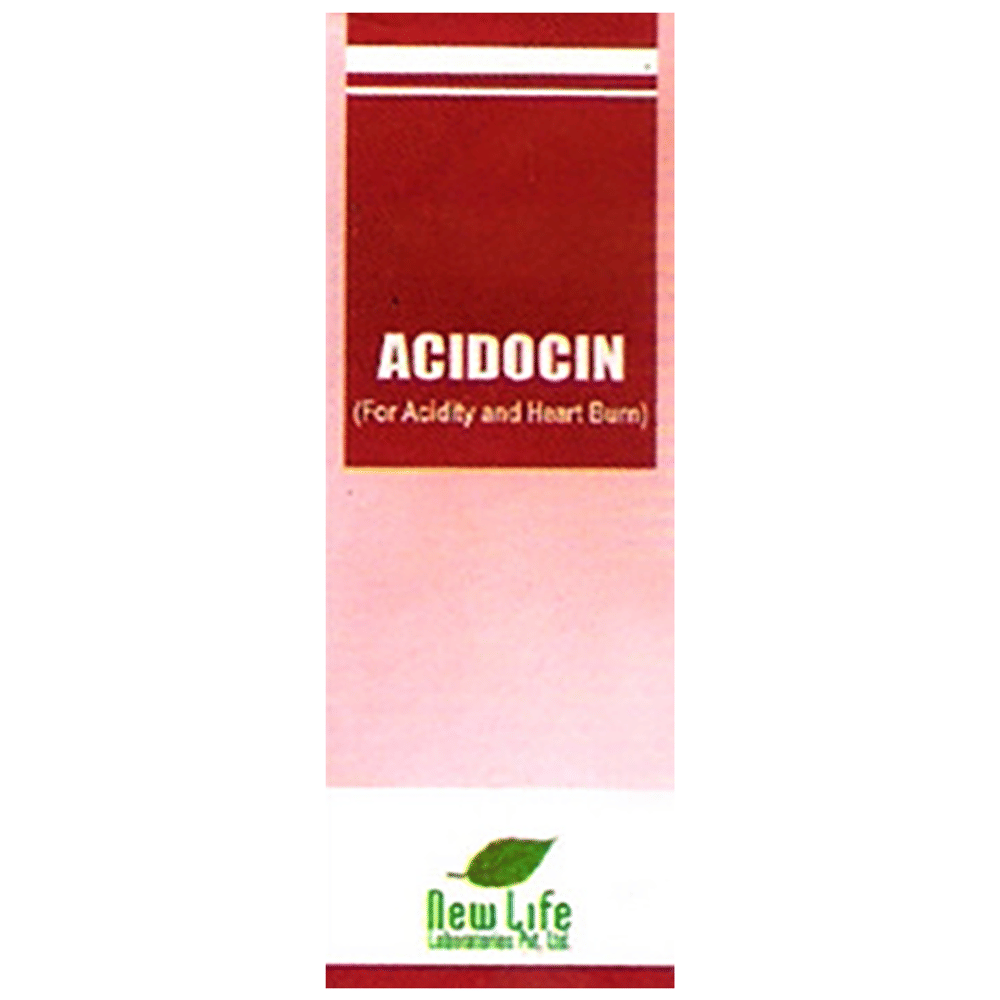 New Life Acidocin Tablet bottle of 25 gm Tablet