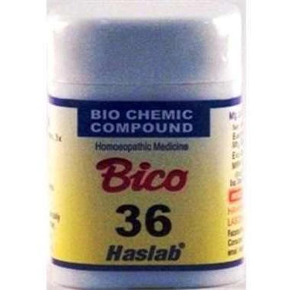 Haslab Bico 36 Biochemic Compound Tablet bottle of 20 gm Tablet Haslab Bico 36 Biochemic Compound Tablet bottle of 20 gm Tablet